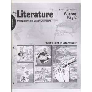  Life in Literature Answer Key 2 Christian Light Publications Books
