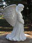 lg planter angel concrete cemen t statue white finish returns