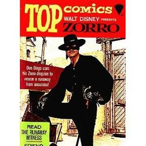  Top Comics (1967 series) #1 ZORRO Top Comics Books