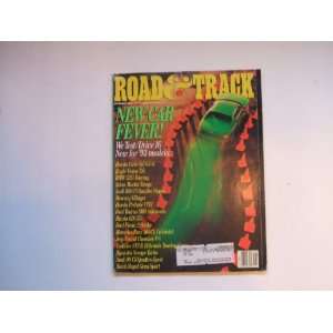  Road & Track November 1992 (NEW CAR FEVER   WE TEST / DRIVE 16 NEW 