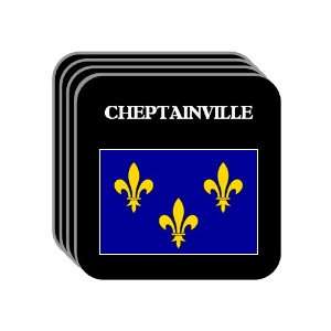  Ile de France   CHEPTAINVILLE Set of 4 Mini Mousepad 