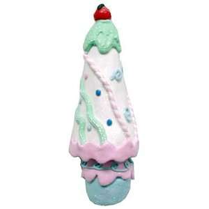  Glittery Pastel Ice Cream Tree Christmas Ornament 5 