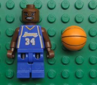 SHAQ ONEAL LEGO MINIFIG LOT nba basketball player 3563 3560 3561 3562 