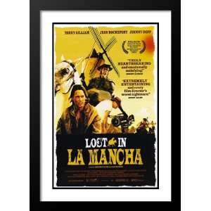  Lost In La Mancha 32x45 Framed and Double Matted Movie 