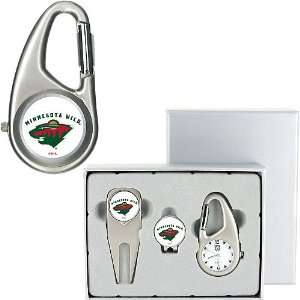  McArthur Minnesota Wild Divot & Hat Clip with Ball Markers 