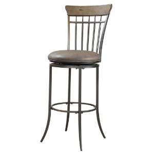  Charleston Swivel (Vertical Spindle Back) Counter Stool 