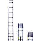   & Climb Heavy Duty Telescoping Ladder Type 1 15.5ftL 250lb Cap #785P
