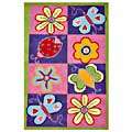   tufted flowers and butterflies kids rug 3 x 5 today $ 71 99 4 8 8 add
