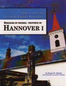 Prov of Hannover I Map Guide 2 German Parish Registers  