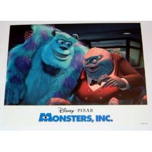  MONSTERS INC   Movie Poster Print   11 x 14 inches Disney 