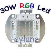 1pc High Power 30W RGB Super Bright LED Red / Green / Blue Lamp  