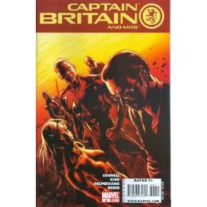    Captain Britain and Mi 13 #6 Comic Book PAUL CORNELL Books