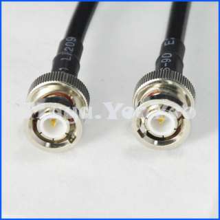 ft BNC male to BNC plug Pigtail Jumper Cable RG58 1m  