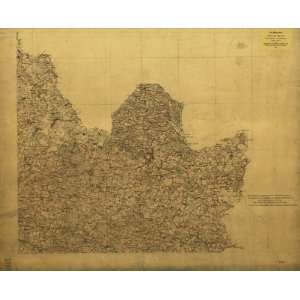 Civil War Map Map of King George co. , and parts of the counties of 
