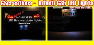 Infiniti G35 & Nissan 350Z LED Side marker bumper light  