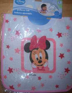   MOUSE or MINNIE MOUSE PULL OVER BIB, Baby shower, Diaper Cake  