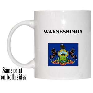    US State Flag   WAYNESBORO, Pennsylvania (PA) Mug 