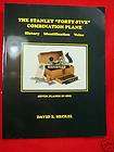 STANLEY 45 PLANE BOOK D. Heckel All you need know