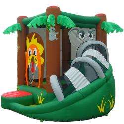 KidWise Safari Bouncer Inflatable Bounce House  
