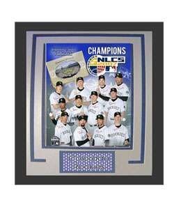 Colorado Rockies 2007 NLCS Champs Deluxe Frame  
