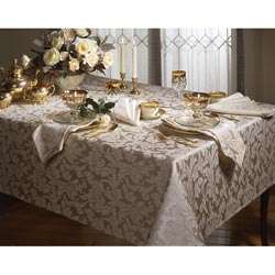 Toscana Jacquard 60x120 inch Tablecloth and Napkin Set  