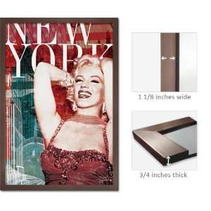  Slate Framed Marilyn Monroe Poster BoH New York PP32466 