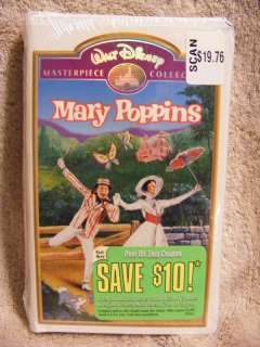   is a new Walt Disney’s Mary Poppins Masterpiece Collection VHS tape