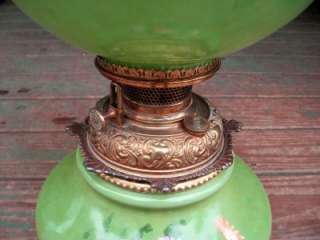 Antique Victorian Bradley & Hubbard GWTW Kerosene Parlor Lamp  