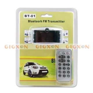 Car Kit  Bluetooth Player FM Transmitter SD/MMC/USB  