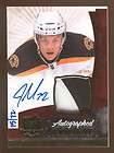   The Cup Gold #138 Jamie Arniel AUTO 2 COLOR PATCH 15/72 Boston Bruins