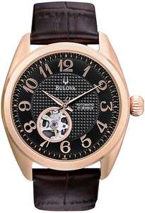 NEW  Bulova 97A104 Mens Mechanical Automatic Watch  