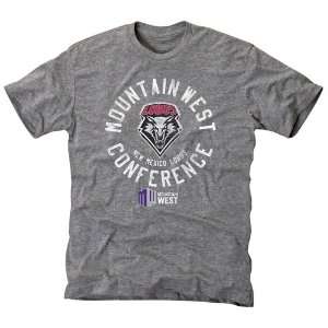  NCAA New Mexico Lobos Conference Stamp Tri Blend T Shirt 