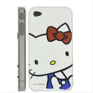  Lovely White Hello Kitty Case for Iphone 4 g 4g + Free 