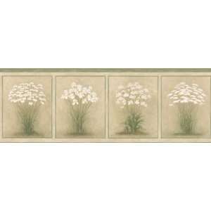  Floral Meadow Wallpaper Border