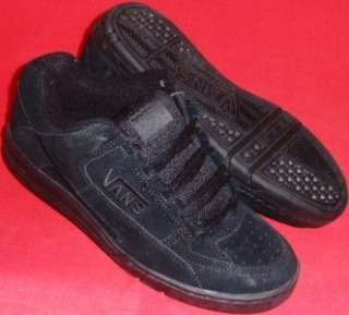   CAMACHO Black Leather Athletic Sneakers Skate Shoes size 8.5/41  