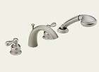 Delta 2715 NN Pearl Nickel Whirlpool Roman Tub Faucet w/Hand Shower 