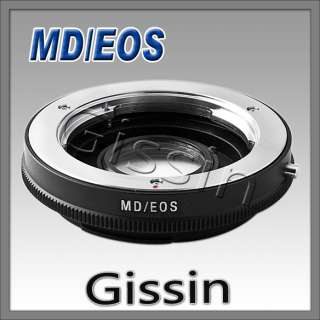 Lens Adapter Mount for Minolta MD Lens to Canon EOS / Rebel