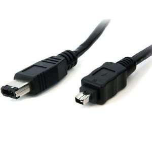  1 FT IEEE 1394 FIREWIRE CABLE 4 6 M/M Electronics