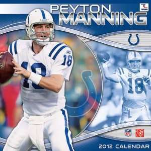 Peyton Manning 2012 Wall Calendar 12 X 12  Sports 