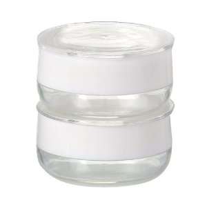   # 9861P55 AM107 White Canister Set of 2 (5 oz)