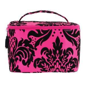  Danielle Pink Crush Collection Weekender Train Case with 