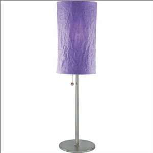  Lite Source LS 3650PS/PUR Fino One Light Table Lamp in 
