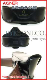 EyezoneCo] NEW AIGNER Sunglass Case SOFT w/Belt Buckle  