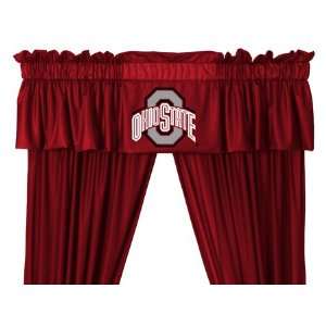  Ohio State Buckeyes Licensed 82 x 84 Drapes with Valance 