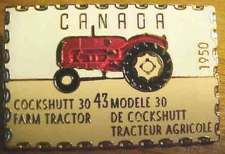 Canada Commemorative Pin 1950 Cockshutt 30 Tractor  