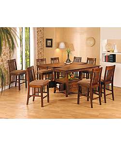 Ambrosia 9 piece Counter Height Dining Collection  