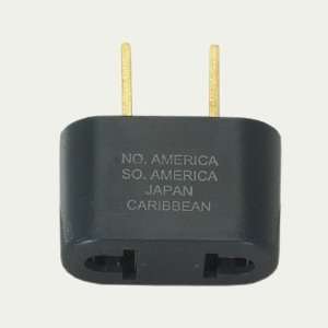  Ungrounded Adapter Plug (UG B)   CHARCOAL Electronics