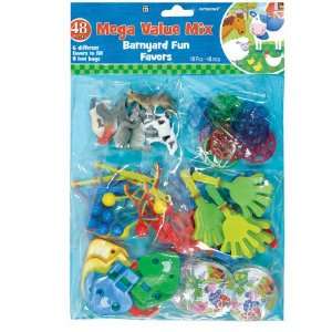  Lets Party By Amscan Barnyard Fun Favors Mega Value Pack 
