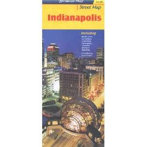  American Map Indianapolis Street Map (9780841690790 