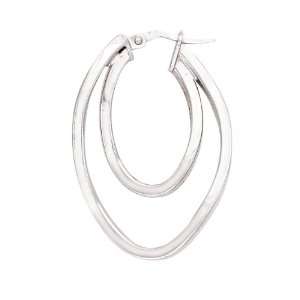  Sterling Silver hoop earing 2.4 Gram Erring AWSS 82 006 Jewelry